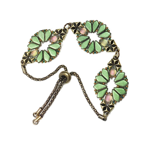 PFBE-AB Antique brass partially finished bracelet end