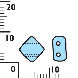 SQ206-80/27000 Jet full labrador - 40 beads