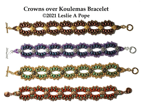 ILB-001 Crowns over Koumelas Bracelet