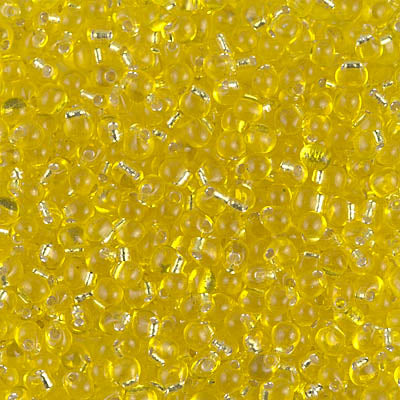 DP28-006  Silver lined yellow - 10g