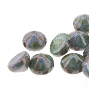 TIP00-65431  Chalk lazure blue - 20 beads