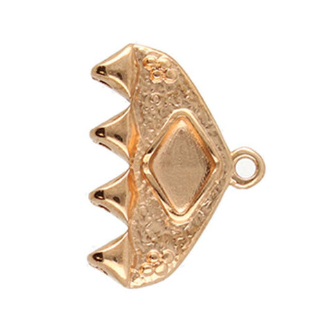 CYM-GD-013807-RG / Rose gold KIPOS IV - GemDuo setting - 2 pcs
