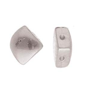 CYM-SQ-012202-SP / Antique silver KARDIANI - Silky side bead - 4 pcs