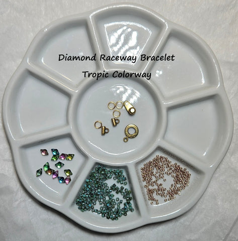 DRBK-002 Diamond Raceway Bracelet Kit - Tropic