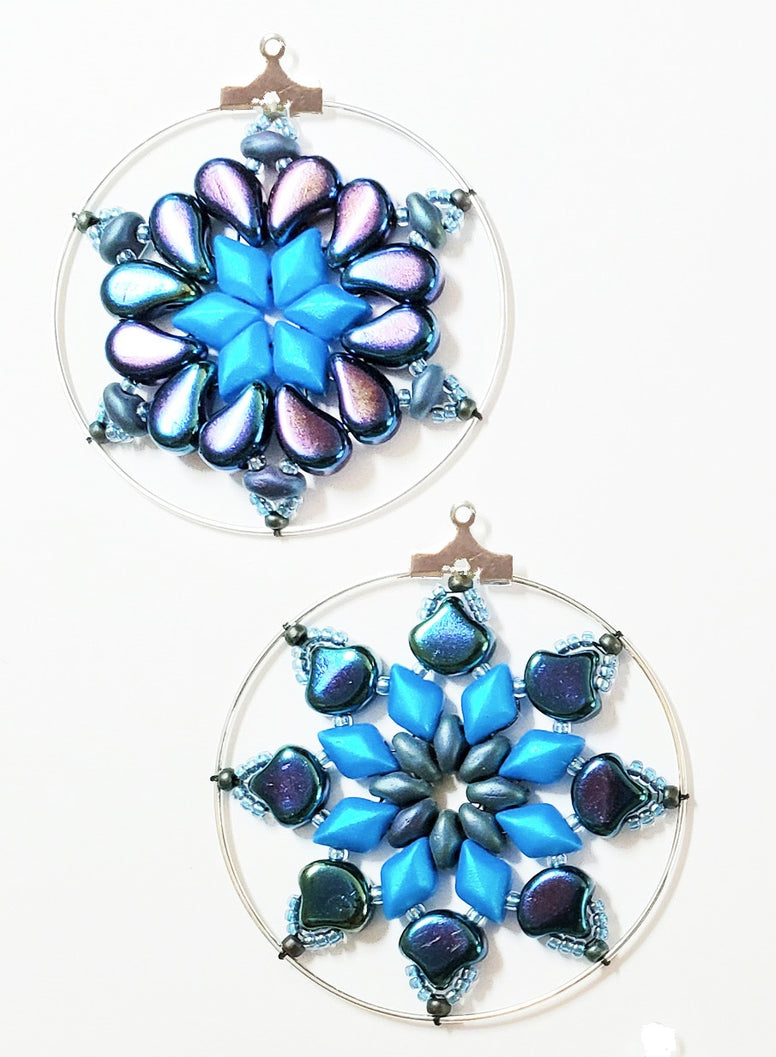 HSEK-001 Hoop-Star Earrings Kit - Serene
