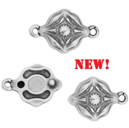TC-015211-77  Vintage Allure Magnetic Clasp - Antique silver