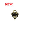 TC-201044-57 Vignette Charm - Antique brass (2 pieces)