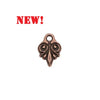 TC-201044-87 Vignette Charm - Antique copper (2 pieces)