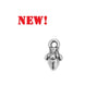 TC-201047-77 Acorn Charm - Antique silver (2 pieces)
