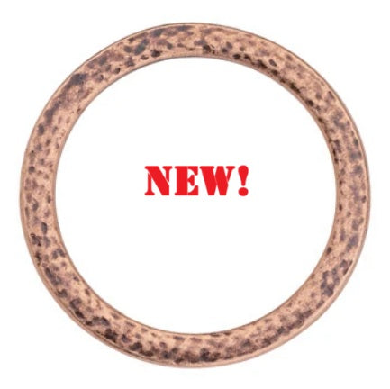 TC94-3231/18 Hammertone Ring 1¼" - Antique copper (2 pieces)