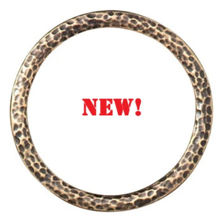 TC94-3231/27 Hammertone Ring 1¼" - Antique brass (2 pieces)