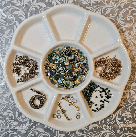 TPBK-003 Mossy Glen - Tila Pathway Bracelet Kit - Pre-order