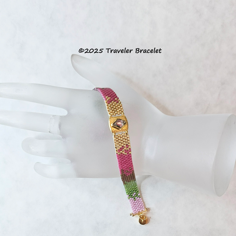 TBK-003 Traveler Bracelet Kit - Fields of Flowers