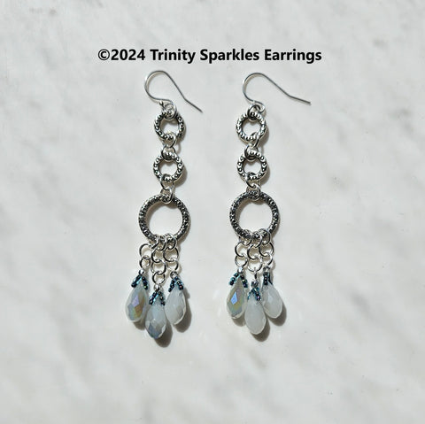 TSEK-003 Trinity Sparkles Earrings Kit - Snow Peaks