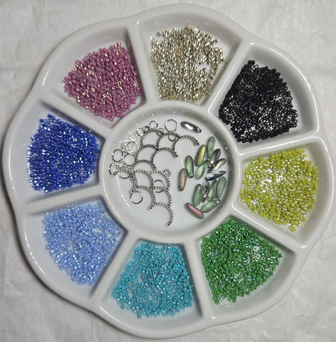 WPPK-001 Windowpane Pendant Kit - Stained glass