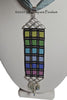 WPPK-001 Windowpane Pendant Kit - Stained glass