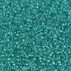 11-2605  Spkl aqua green lined crystal AB - 35g