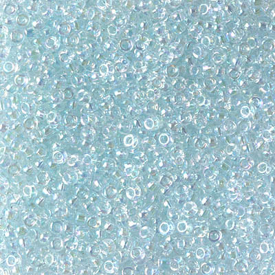 11-269L/TB  Ice blue lined crystal AB - 20g
