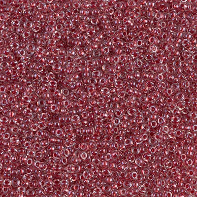 15-1554  Spkg cranberry lined crystal - 10g