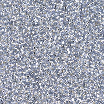15-2430 Silver lined light sapphire - 10g