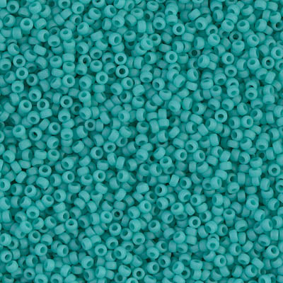 15-412F  Matte opaque turquoise green - 10g