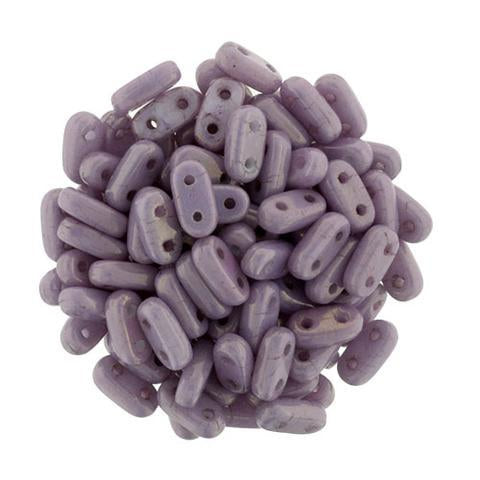 CMB6-P14415  Opaque lilac luster - 100 beads