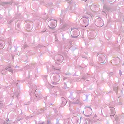6-272  Pink lined crystal AB - 20g