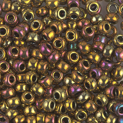 6-462  Metallic gold iris - 20g