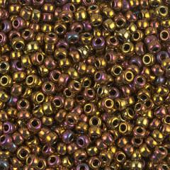 8-462  Metallic gold iris - 22g