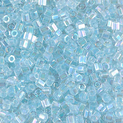 8C-269  Glacier blue lined crystal AB - 35g