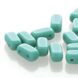 BRC-63150  Opaque Persian turquoise - 50 beads