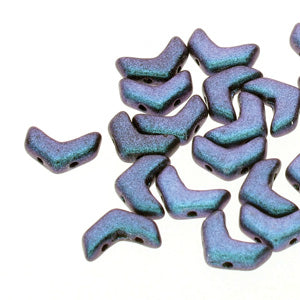 CHV104-94105 Polychrome blueberry / 30 bead strand