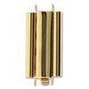 CLSP-216GP Gold plate smooth bead slide clasp