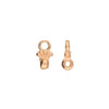 CYM-M80-012825-RG / Rose gold PILOS 8/0 bead ending - 4 pcs