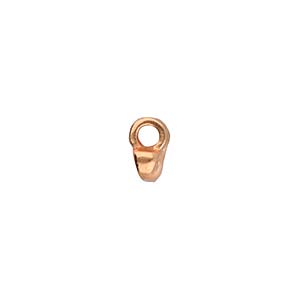 CYM-SD-012051-RG / Rose gold plate REMATA - SuperDuo bead ending - 4 pcs