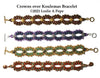 ILB-001  Crowns over Koumelas Bracelet