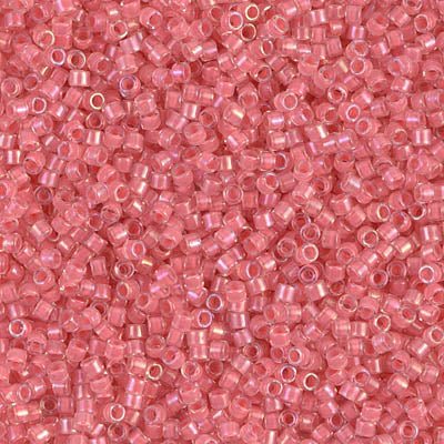 11DB-070  Coral lined crystal luster- 7.6g