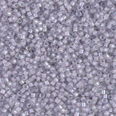 11DB-080  Pale violet lined crystal luster - 7.6g