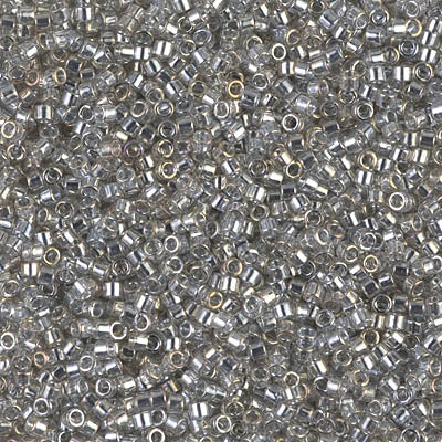 11DB-114  Trans silver gray gold luster - 7.6g