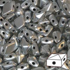 DD58-27000M Matte metallic silver - 50 beads
