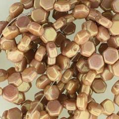 HC06-00/14495  Chalk red luster - 30 beads