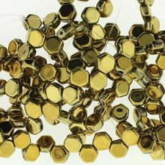HC06-30/26440  Full amber [gold] - 30 beads