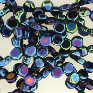 HC06-80/21435  Blue iris - 30 beads
