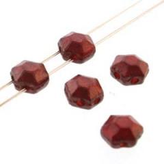 HCJ06-80/15726 Ruby wine - 30 beads