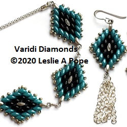 ILB-007  Varidi Diamonds Bracelet & Earrings