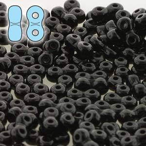 INF48-23980  Opaque jet - 70 beads