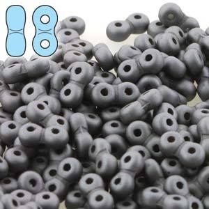 INF48-29403  Matte metallic steel - 70 beads