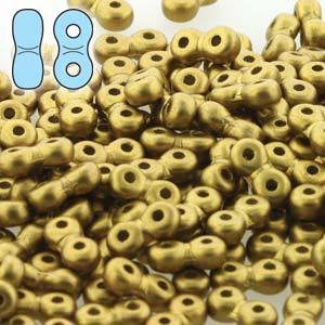 INF48-29418  Matte metallic olivine - 70 beads