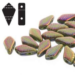 KT95-10/29503F Wasabi laser feather - 50 beads