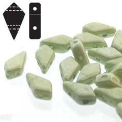 KT95-14457 Chalk green luster - 50 beads